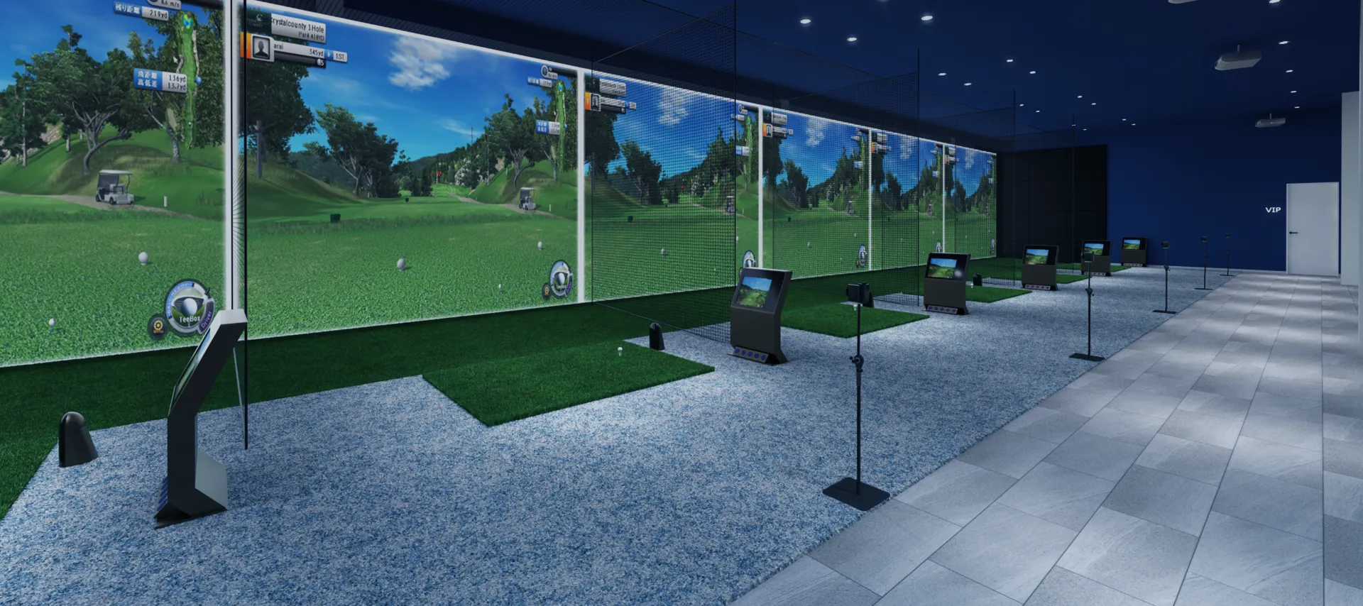 インドアゴルフ練習場 ドルフィンゴルフ